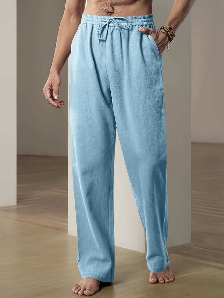 Lässige Leinenhose für Herren mit atmungsaktivem Komfort und zeitlosem Stil | Teun
