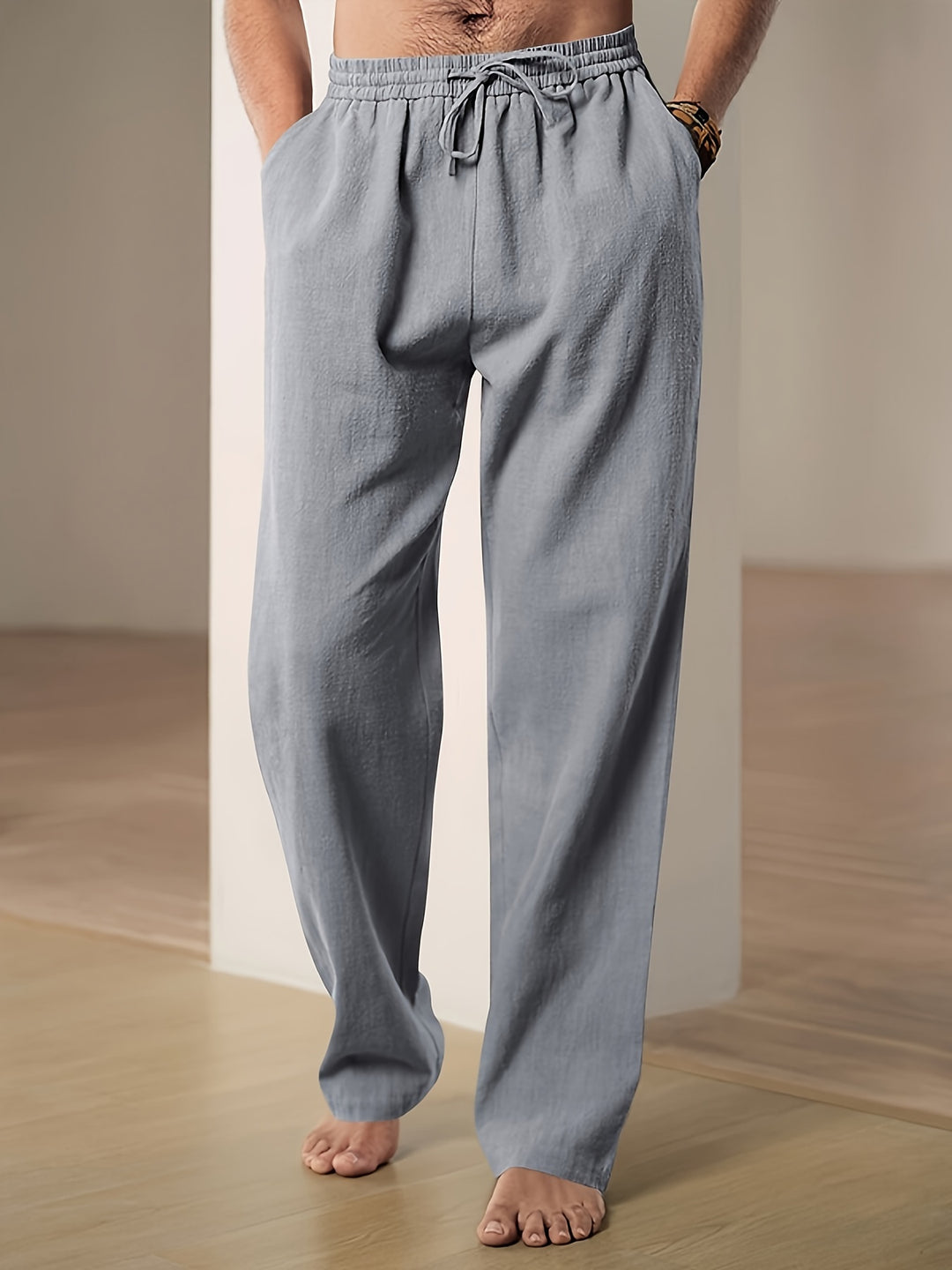 Lässige Leinenhose für Herren mit atmungsaktivem Komfort und zeitlosem Stil | Teun