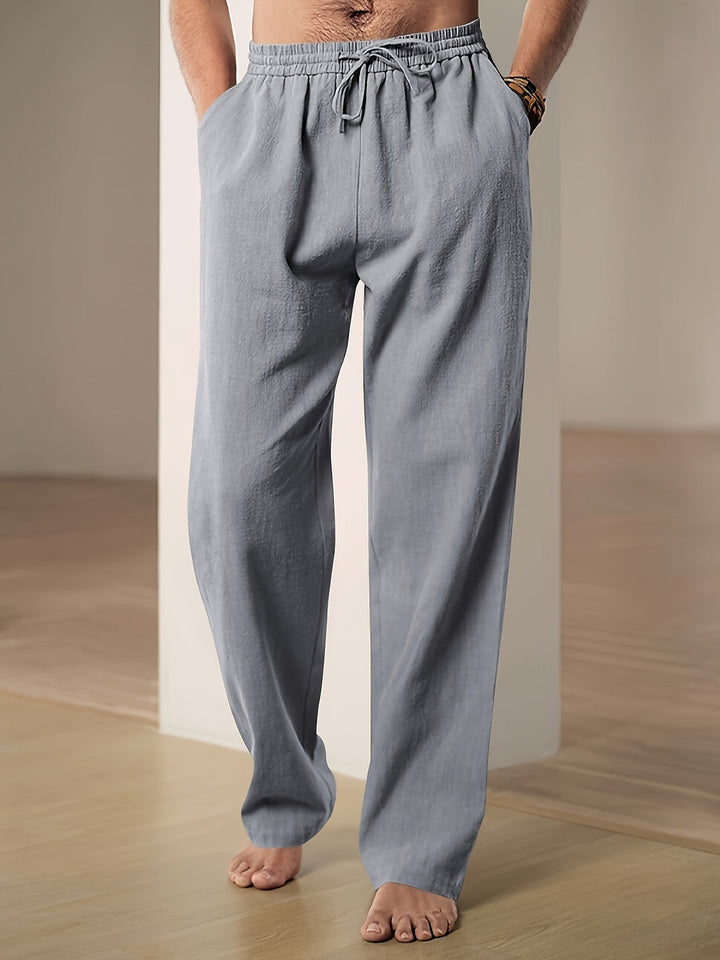 Lässige Leinenhose für Herren mit atmungsaktivem Komfort und zeitlosem Stil | Teun
