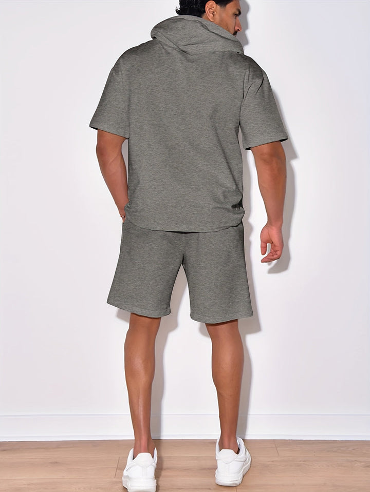 Sweatshirt & Shorts Set | Lässig & Stilvoll | Modernes Design | Herren