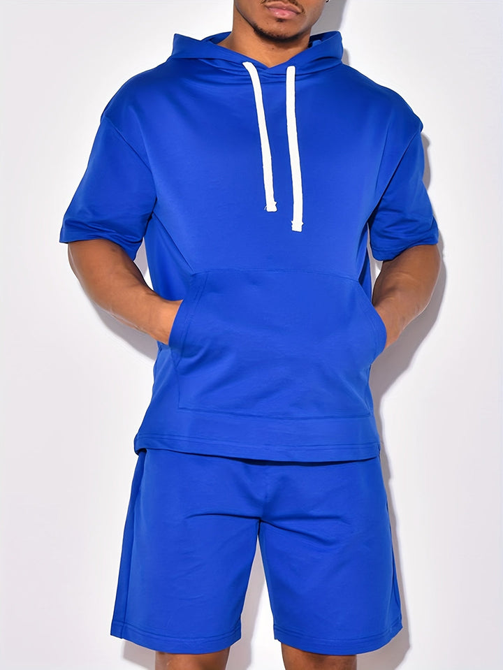 Sweatshirt & Shorts Set | Lässig & Stilvoll | Modernes Design | Herren