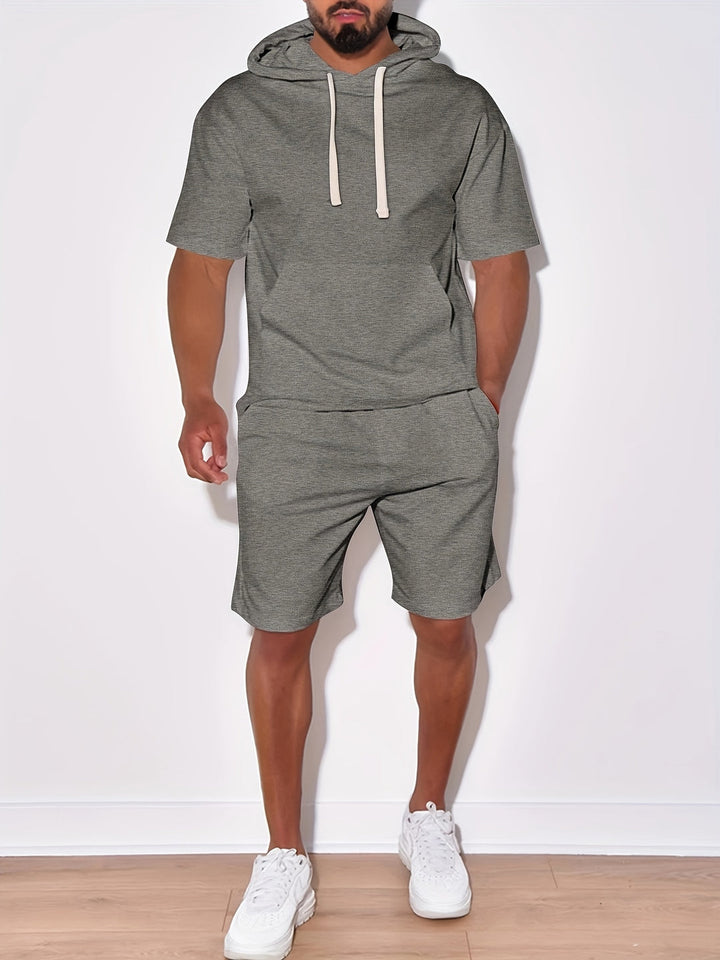 Sweatshirt & Shorts Set | Lässig & Stilvoll | Modernes Design | Herren