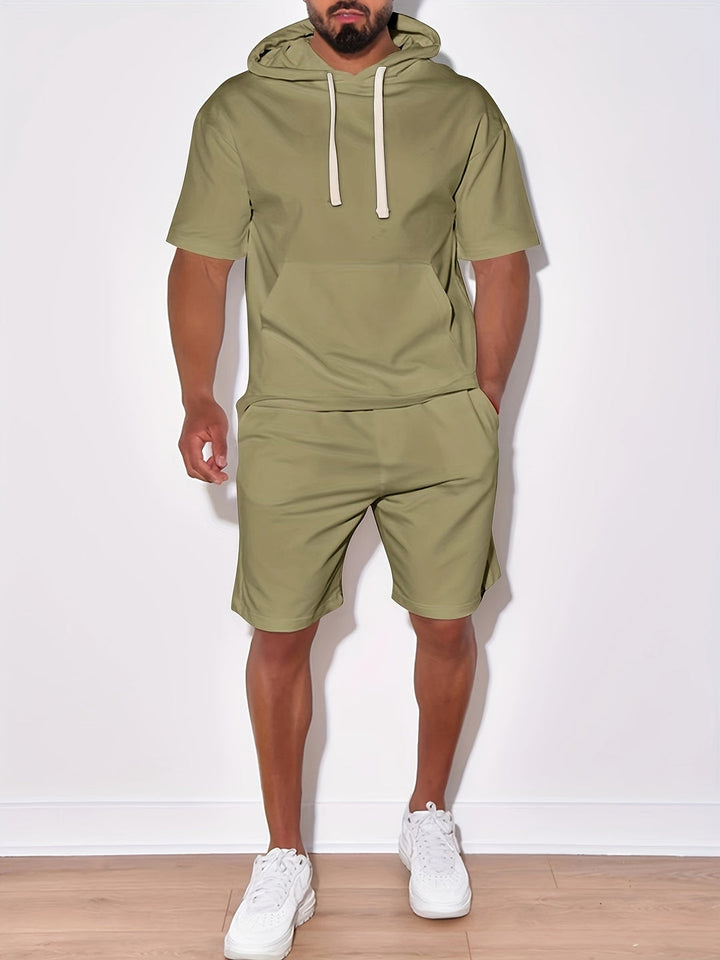 Sweatshirt & Shorts Set | Lässig & Stilvoll | Modernes Design | Herren