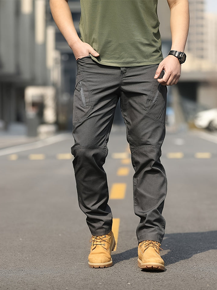 Taktische Cargo-Hose für Herren | Nachhaltiges Polyester | Mehrere Taschen | Für Wandern & Outdoor-Abenteuer