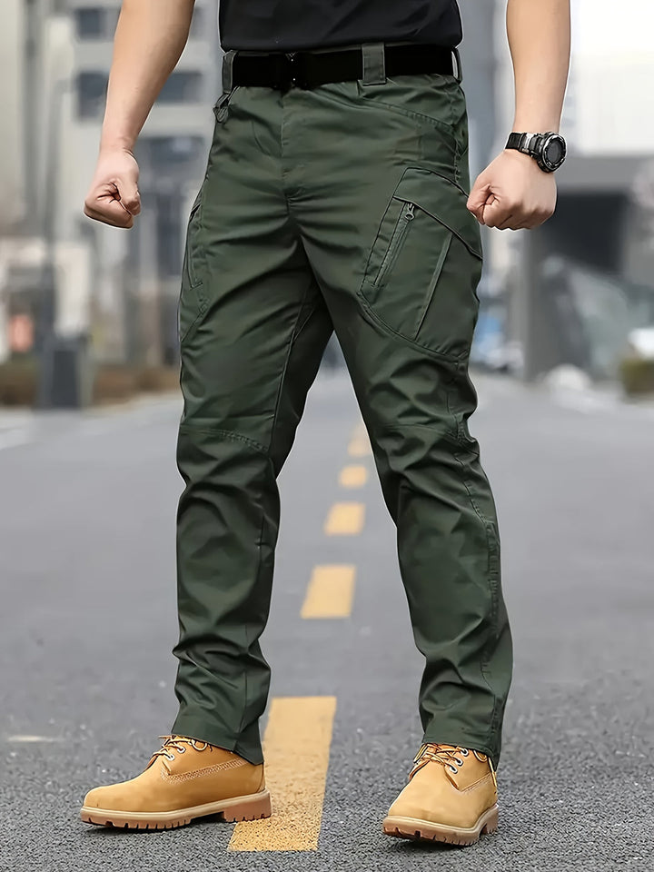 Taktische Cargo-Hose für Herren | Nachhaltiges Polyester | Mehrere Taschen | Für Wandern & Outdoor-Abenteuer