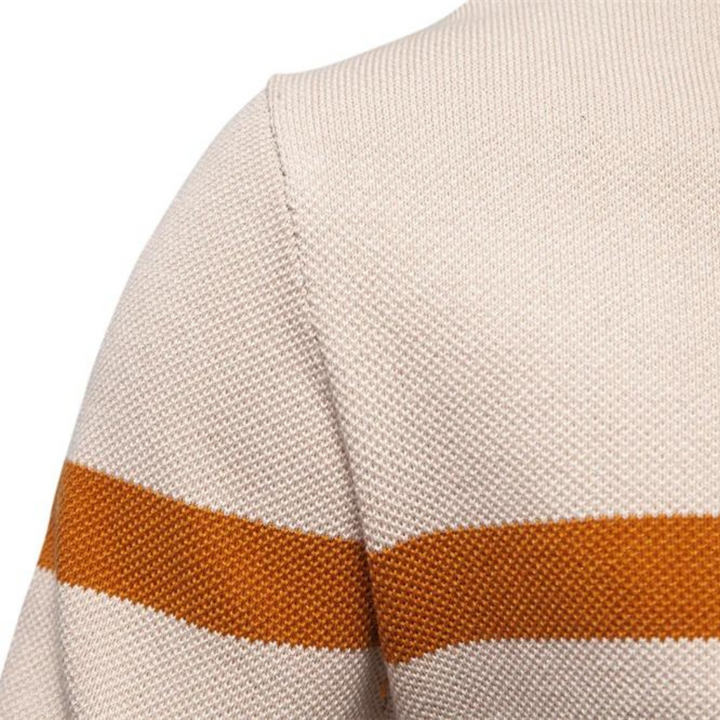 Verfeinerter Pullover mit halbem Reißverschluss für ultimativen Komfort und zeitlose Eleganz | Wout